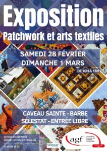 Exposition Patchwork et Arts textiles